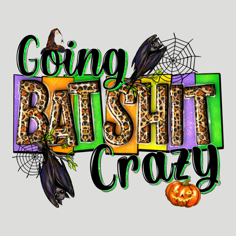 Going Bat Shit Crazy Zipper Hoodie by NancyCooperArtShop | Teevron