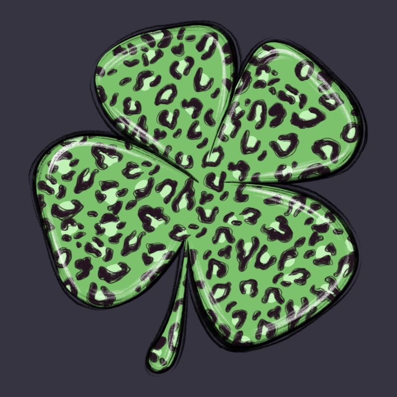 Leopard Shamrock Vintage Hoodie by MaliasSmallBusiness | Teevron