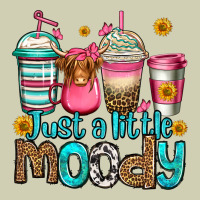 Just A Little Moody Coffee Cups Heavy Core Tee | Teevron