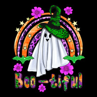 Boo-tiful Ghost Zipper Hoodie | Teevron
