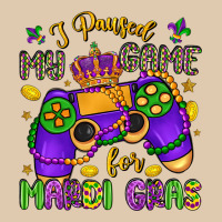 I Paused My Game For Mardi Gras Heavyweight Sweatshirt | Teevron