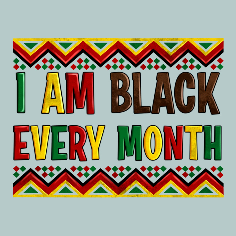 I Am Black Every Month Heavy Core Tee by Artiststas | Teevron