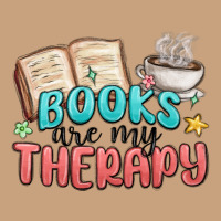 Books Are My Therapy Vintage Tee | Teevron