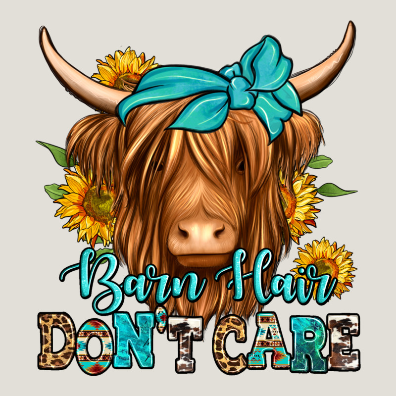 Barn Hair Don't Care Long Haired Cow Heavy Core Tee by Jasminsmagicworld | Teevron