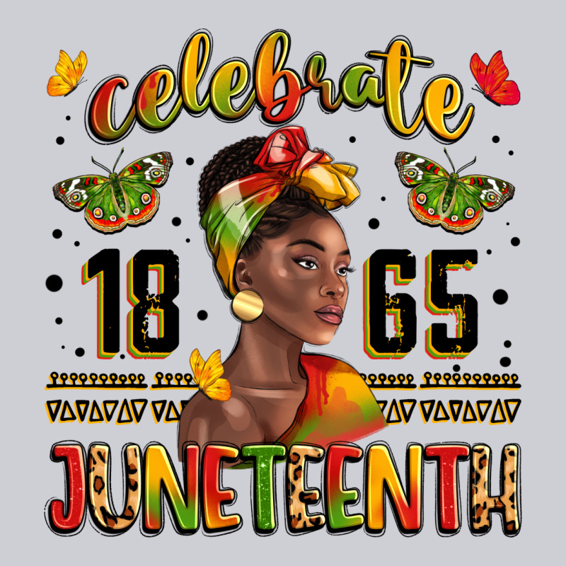 Celebrate 1865 Juneteenth With Black Woman Heavyweight Sweatshirt by LillyAllenDesigns | Teevron