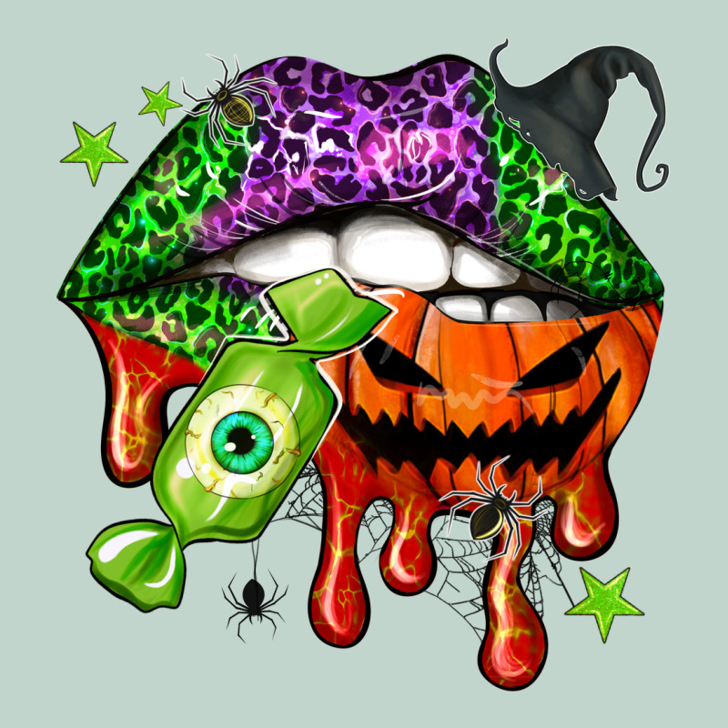 Halloween Lips Zipper Hoodie by NancyCooperArtShop | Teevron