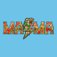 Mama Christmas Lightning Bolt Mother's Day Premium Sweatshirt | Teevron
