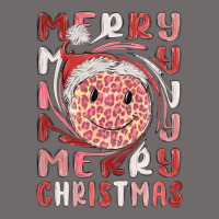 Merry Christmas Smiling Face Urban Heavy Tee | Teevron