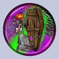 Halloween Round Earrings 1 Long Sleeve Tee | Teevron