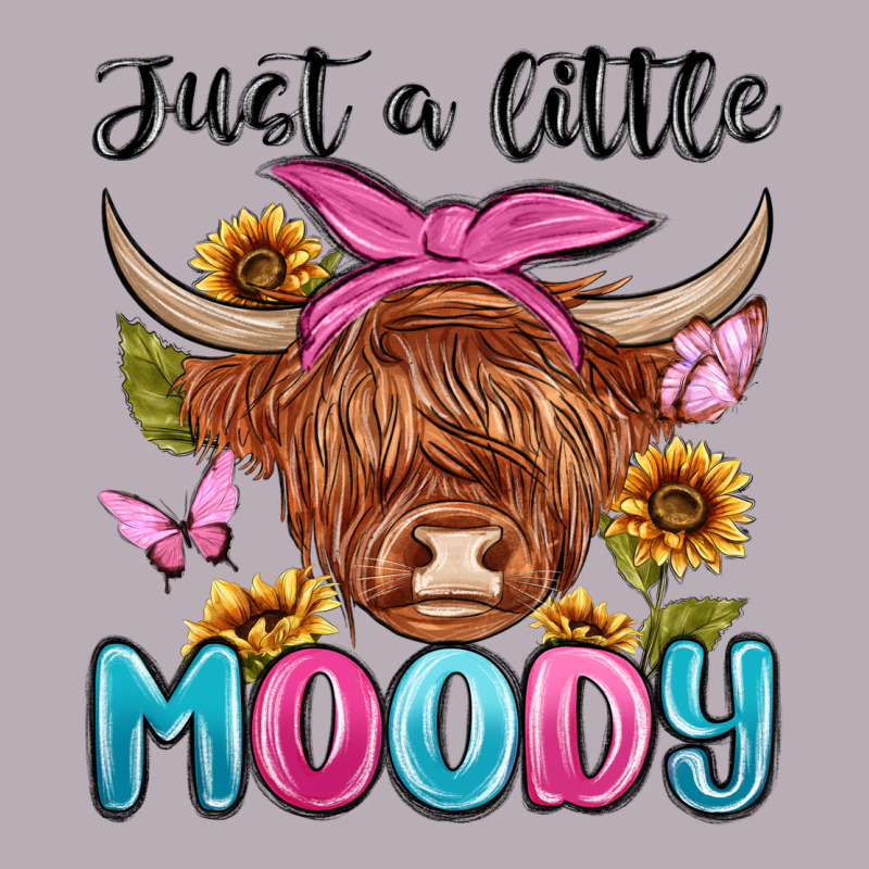 Just A Little Moody Vintage Tee by MaliasSmallBusiness | Teevron