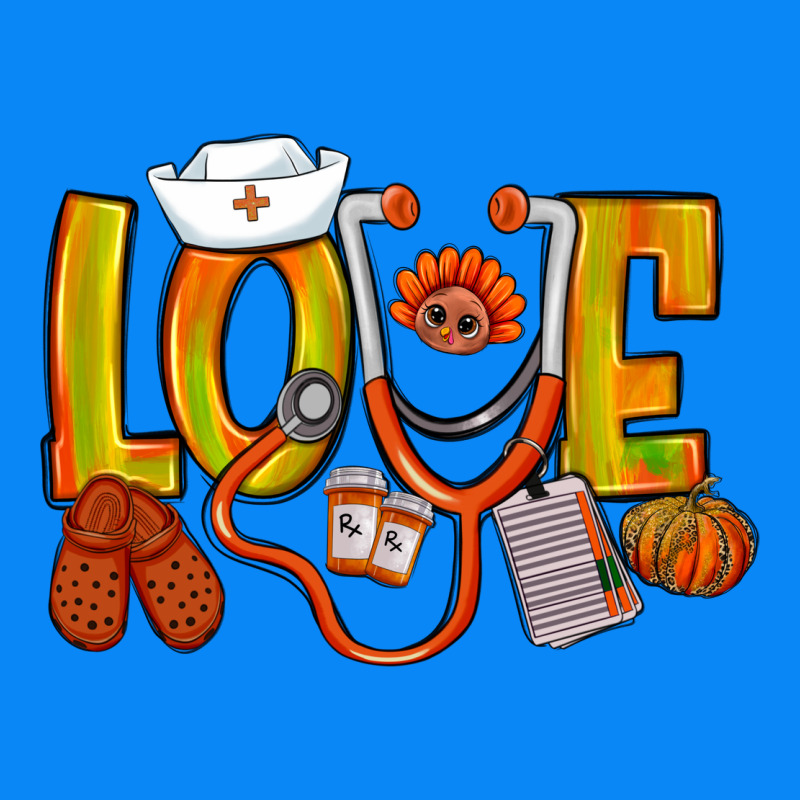 Thanksgiving Love Nurse Zipper Hoodie by NancyCooperArtShop | Teevron