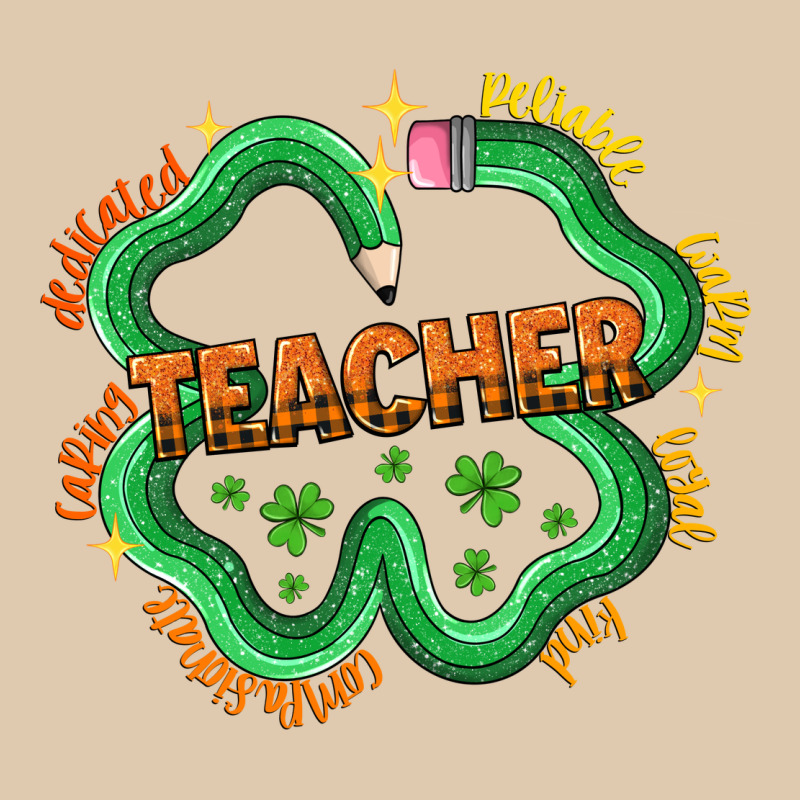 Teacher St Patricks Day Heavyweight Sweatshirt by LillyAllenDesigns | Teevron