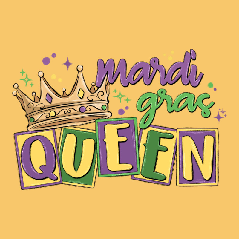 Mardi Gras Queen Vintage Hoodie by MaliasSmallBusiness | Teevron