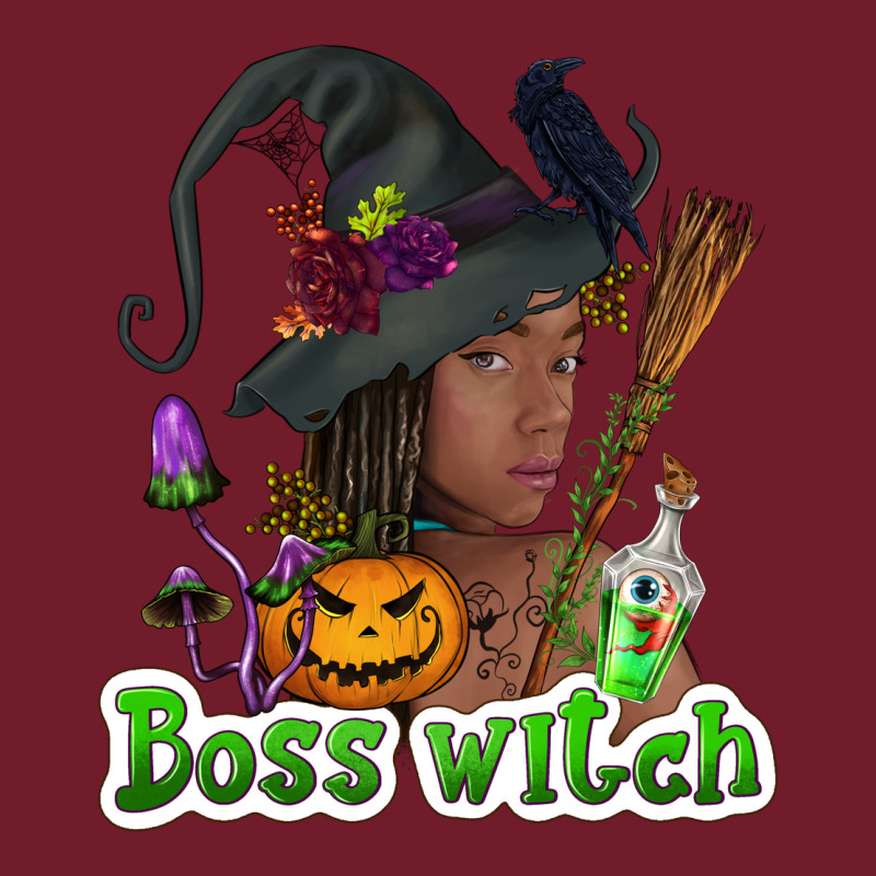 Boss Witch Afro Zipper Hoodie by NancyCooperArtShop | Teevron