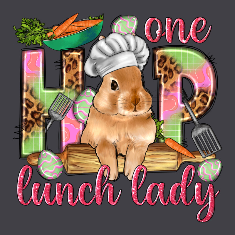 One Hip Lunch Lady Easter Day Heavyweight Hoodie by HowdyJamesFarm | Teevron