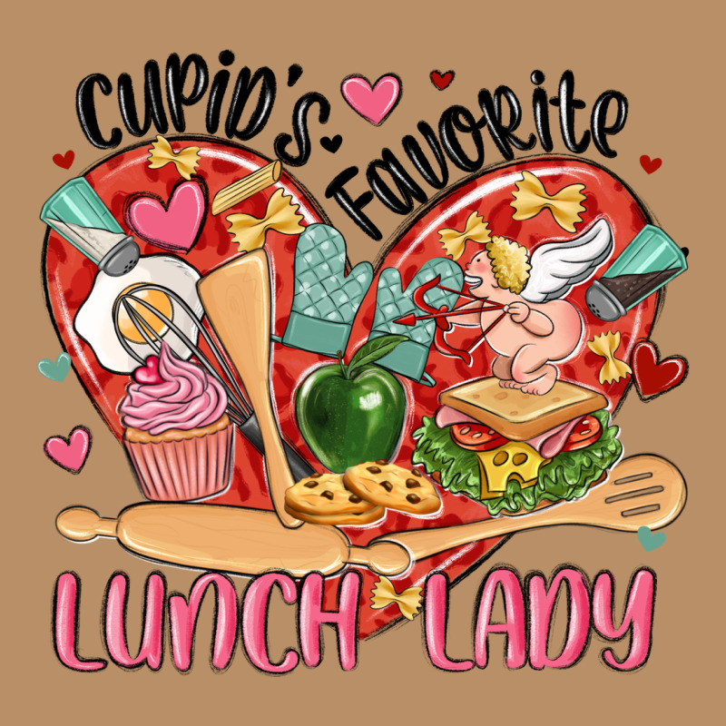 Cupids Favorite Lunch Lady Vintage Hoodie by MaliasSmallBusiness | Teevron