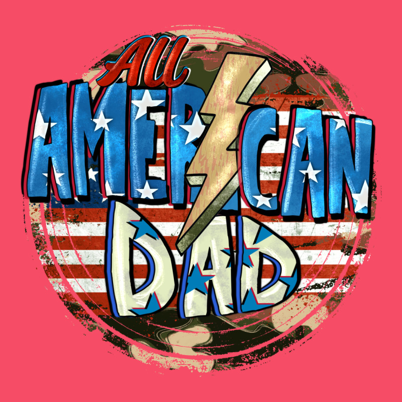 All American Dad 4th Of July Premium Sweatshirt by CowGirlArtShop | Teevron