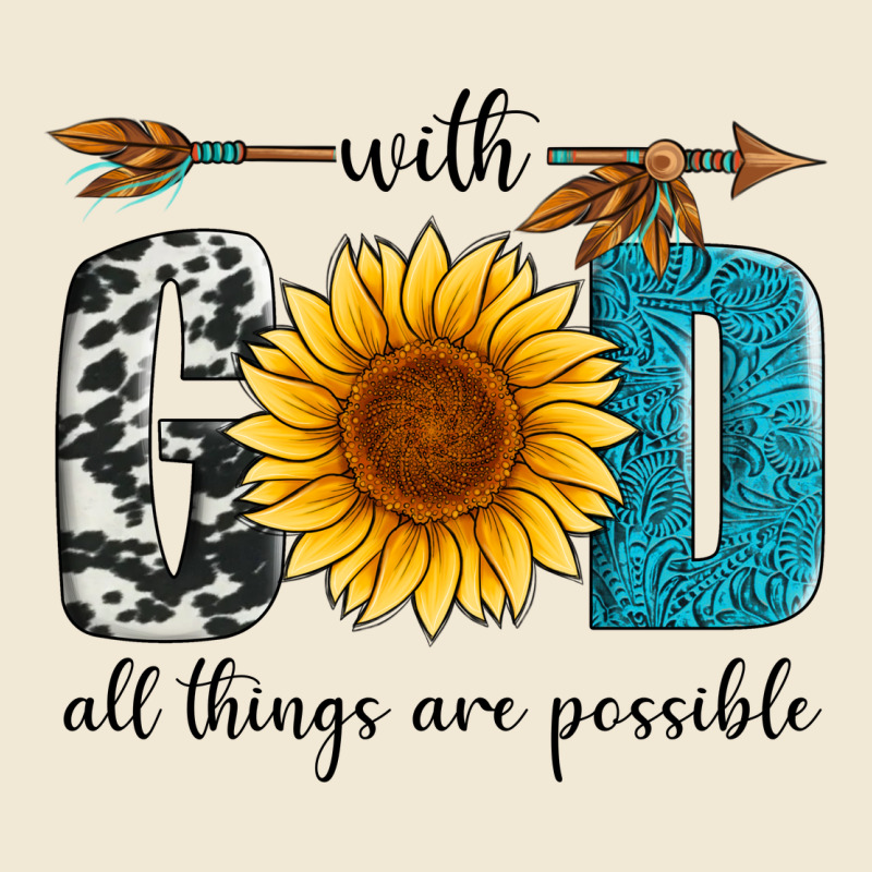 With God All Things Are Possible Premium Tee by Artiststas | Teevron