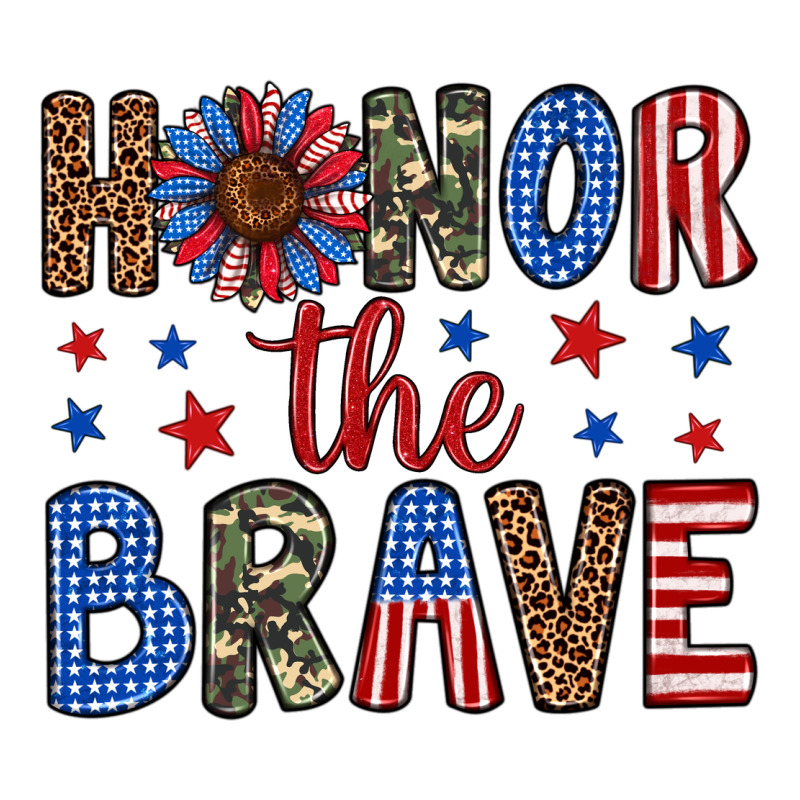 Honor The Brave Ladies Tee by Artiststas | Teevron