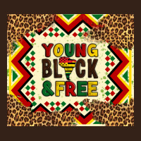 Young Black And Free Heavy Core Tee | Teevron