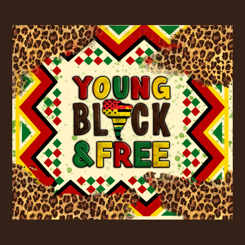Young Black And Free Heavy Core Tee by Artiststas | Teevron
