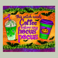 This Witch Needs Coffee Before Any Hocus Pocus Tumbler Long Sleeve Tee | Teevron