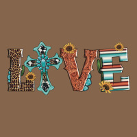 Western Love With Cross Premium Tee | Teevron