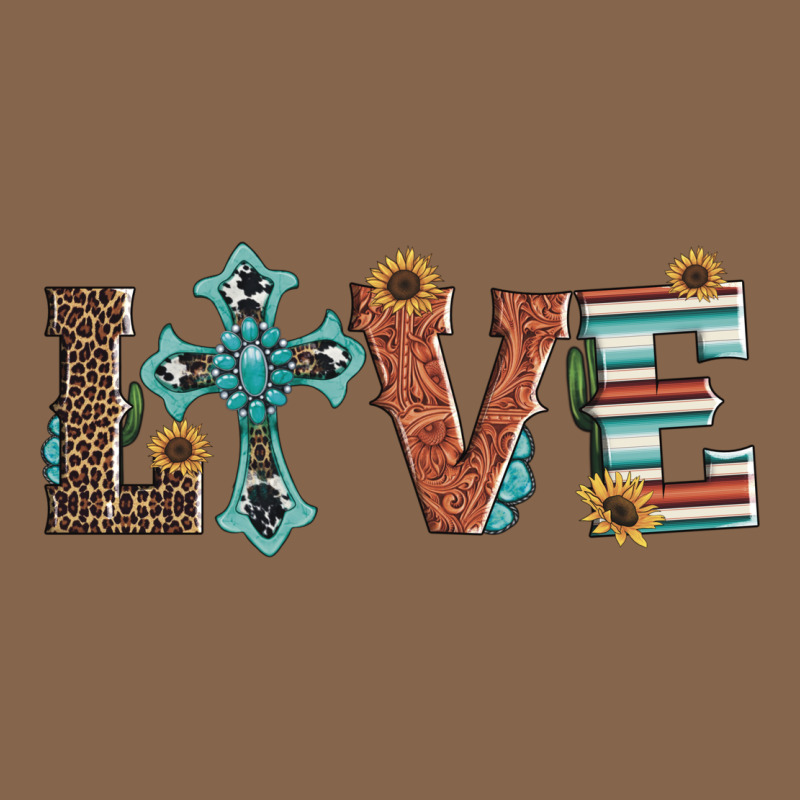 Western Love With Cross Premium Tee by Artiststas | Teevron