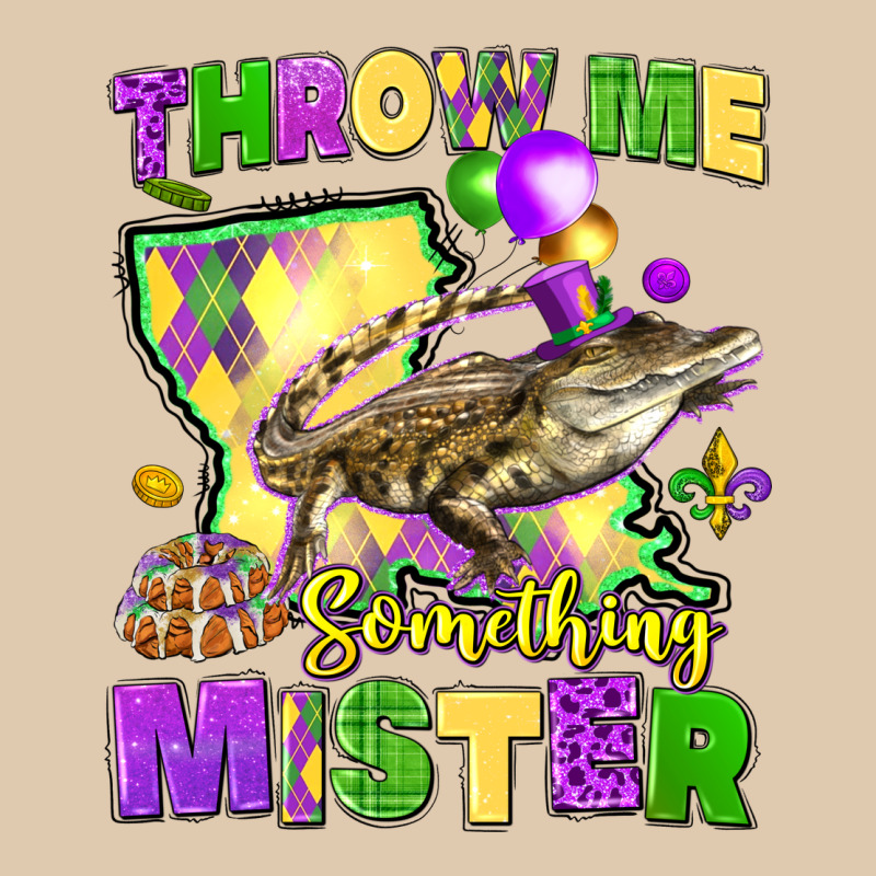 Throw Me Something Mister Louisiana Mardi Gras Heavyweight Sweatshirt by LillyAllenDesigns | Teevron