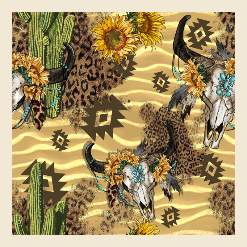 Aztec Bull Skull Premium Tee by BundleAndBundleShop | Teevron