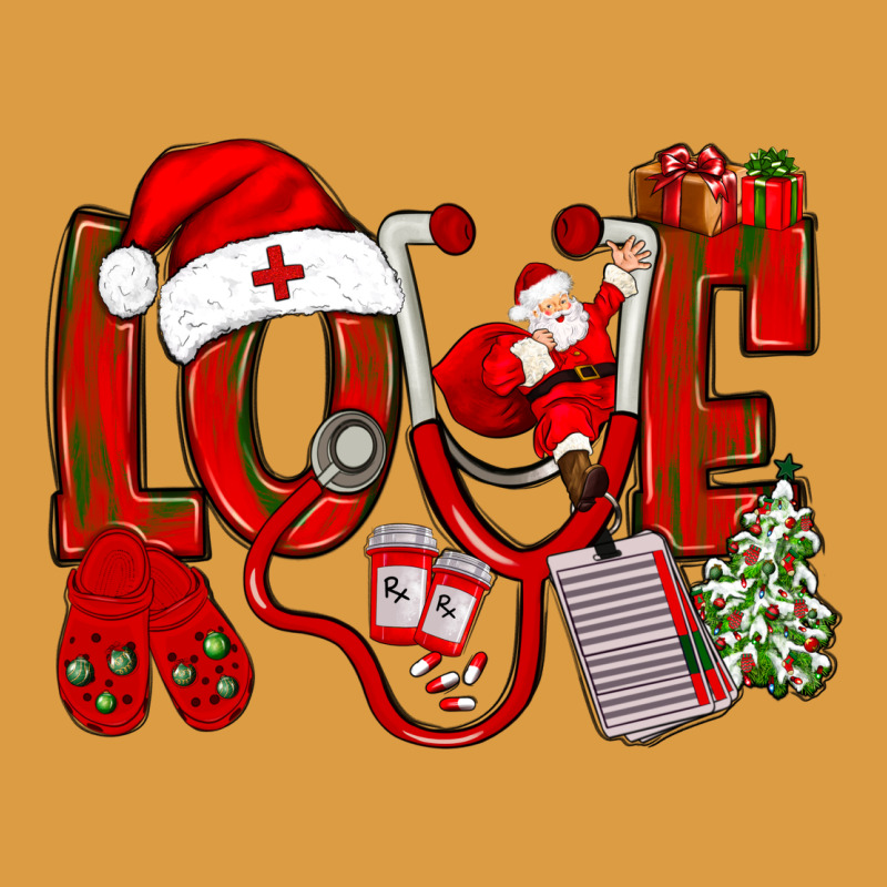 Christmas Love Nurse Urban Heavy Tee by NancyCooperArtShop | Teevron