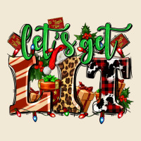 Lets Get Lit With Christmas Ladies Tee | Teevron