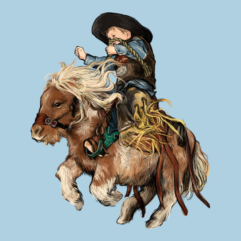 Midilli Little Cowboy Kid Rodeo Premium Hoodie by HowdyJamesFarm | Teevron