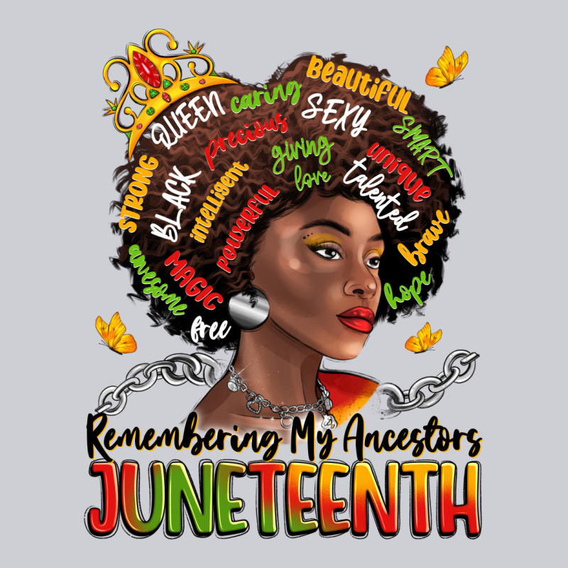 Remembering My Ancestors Juneteenth Heavyweight Sweatshirt by LillyAllenDesigns | Teevron