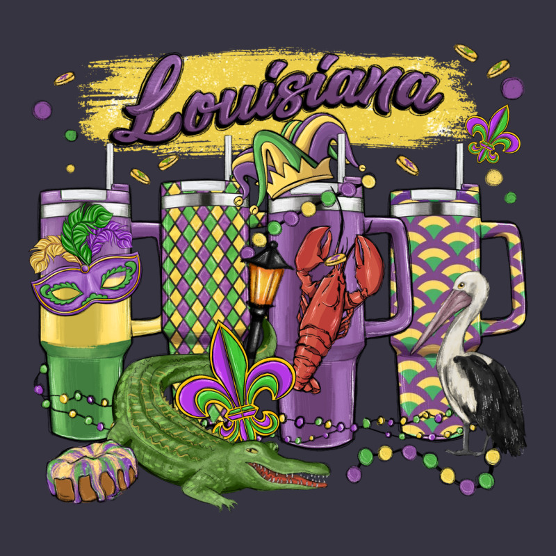 Obsessive Cup Disorder Mardi Gras Vintage Hoodie by MaliasSmallBusiness | Teevron