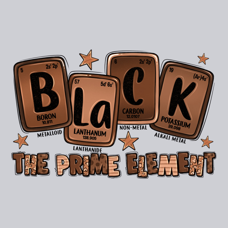 Black The Prime Element Melanin Heavyweight Sweatshirt by LillyAllenDesigns | Teevron
