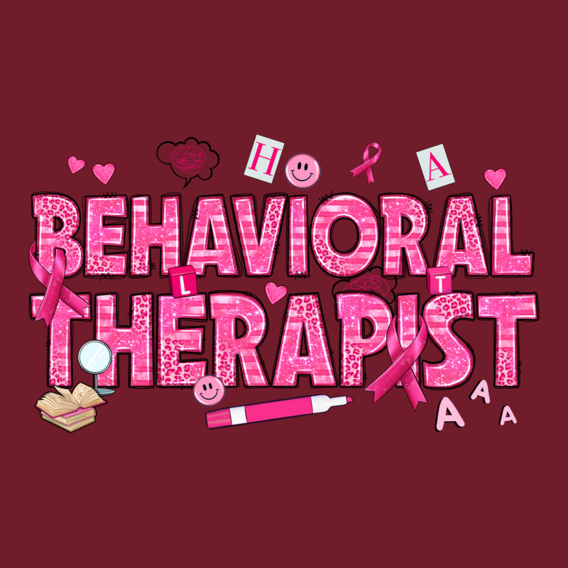 Breast Cancer Behavioral Therapist Zipper Hoodie by texasbilliewilder | Teevron