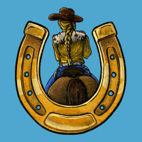 Horseshoe And Cowgirl Premium Hoodie | Teevron