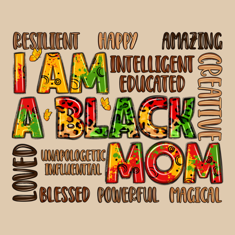 I Am A Black Mom Heavyweight Sweatshirt by LillyAllenDesigns | Teevron