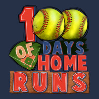 100 Days Of Home Runs Softball Premium Hoodie | Teevron