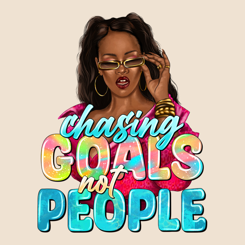 Chasing Goals Not People Urban Heavy Tee by NancyCooperArtShop | Teevron