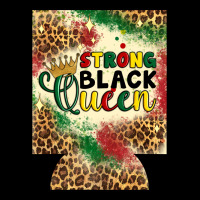 Strong Black Queen 12 Oz Can Cooler (regular) Heavy Core Tee | Teevron