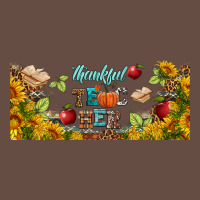 Thankful Teacher Fall Libbey Glass Long Sleeve Tee | Teevron