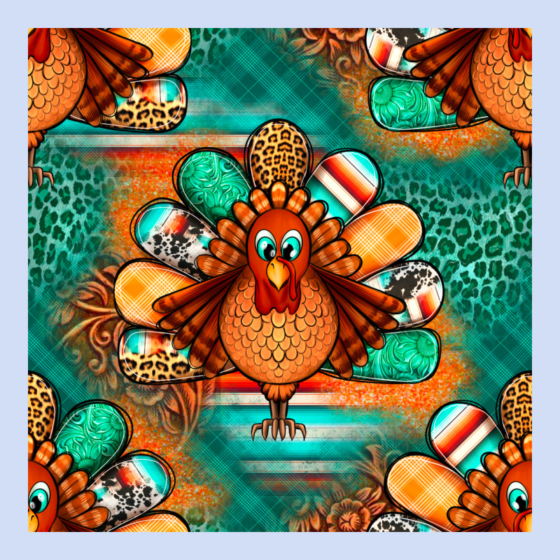Thanksgiving  Turkey Seamless Pattern Urban Hoodie by BundleAndBundleShop | Teevron