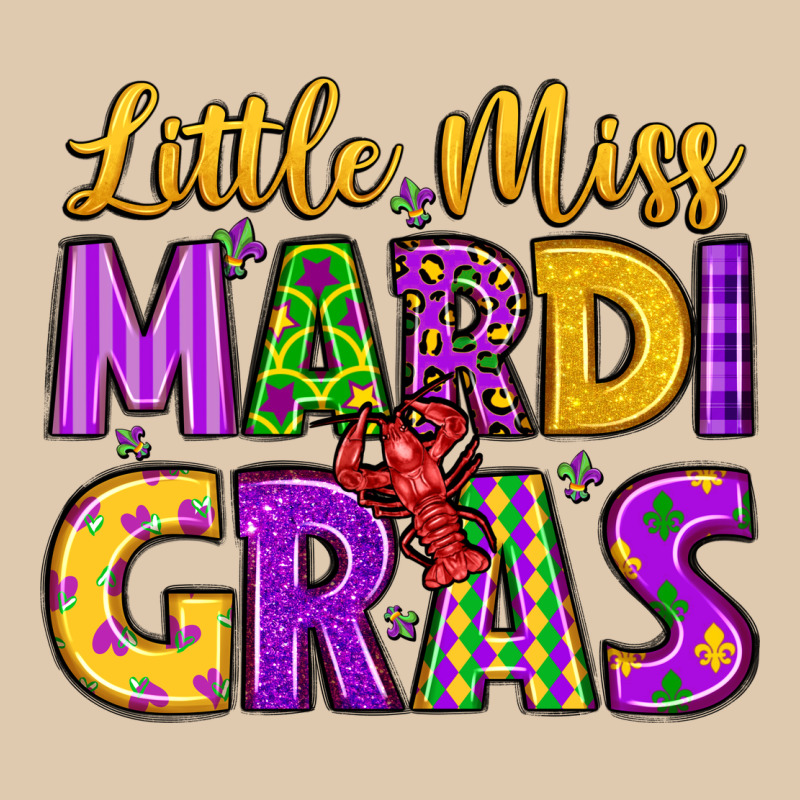 Little Miss Mardi Gras Heavyweight Sweatshirt by LillyAllenDesigns | Teevron
