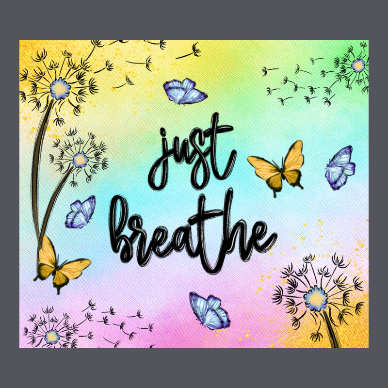Just Breathe Vintage Hoodie by MaliasSmallBusiness | Teevron