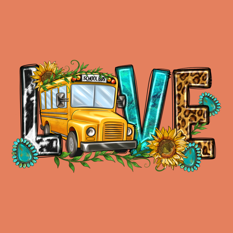 School Bus Love Classic Tee by NancyCooperArtShop | Teevron
