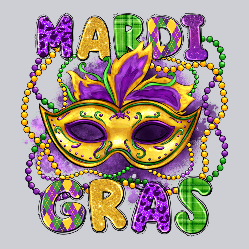 Mardi Gras Mask Heavyweight Sweatshirt by LillyAllenDesigns | Teevron