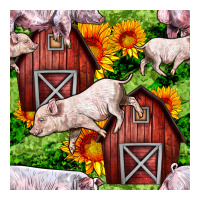 Mama And Baby Pig Premium Tee | Teevron