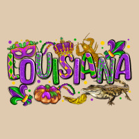 Louisiana Mardi Gras Heavyweight Sweatshirt | Teevron